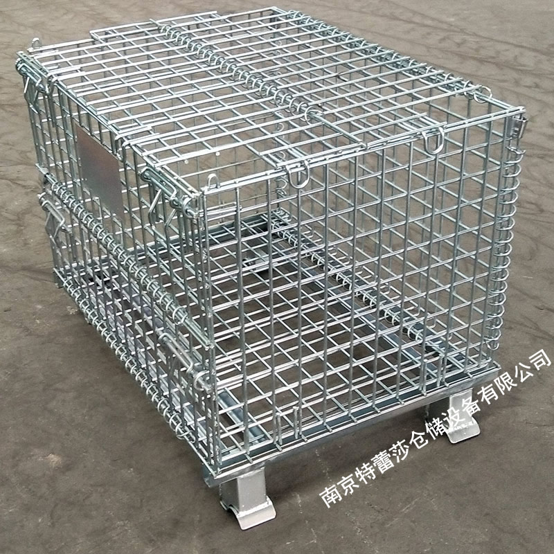 倉儲籠帶蓋可以堆碼 倉儲籠帶蓋可以堆碼