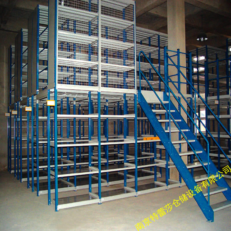 重型阁楼式货架钢平台